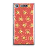 Zon: Sony Xperia XZ1 Transparant Hoesje