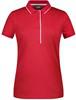 James & Nicholson JN727 Ladies´ Polo Stripe - Red/White - S