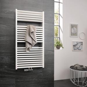 Handdoekradiator HSK Line Two | 60x123 cm | Warmwaterwerking | Wit
