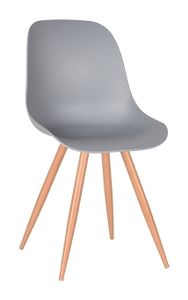 LABEL51 Eetkamerstoel 'Rimini', kleur Grijs