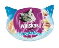 ‎Whiskas Temptations droogvoer voor kat 60 g Volwassen Vis - thumbnail