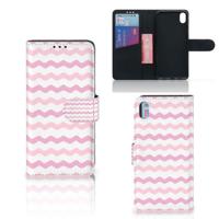 Xiaomi Redmi 7A | Telefoon Hoesje | Waves Roze