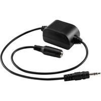 SpeaKa Professional Erdschleifen-Isolator Extender (verlenging) Audio, 2.0 (3.5 mm jackplug) via 2-draads