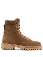 Henderson Baracco bottines Tania en daim - Marron - thumbnail