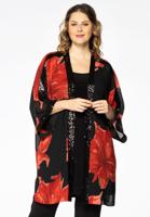 Yoek Kimono LAURA | Rood | Maat 38/40