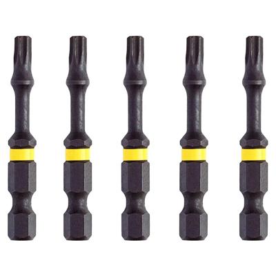 DeWALT DT7398T Extreme Impact Torsion Schroefbits T30 50mm 5 Stuks