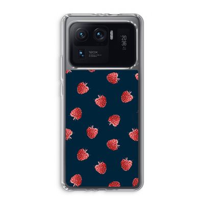 Framboosjes: Xiaomi Mi 11 Ultra Transparant Hoesje