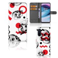 Telefoonhoesje met Naam OnePlus Nord CE 5G Skull Red
