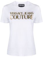 Versace Jeans Couture t-shirt en coton à logo imprimé - Blanc - thumbnail