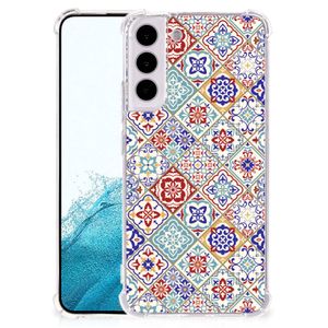 Samsung Galaxy S22 Plus Anti-Shock Hoesje Tiles Color