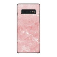 Roze marmer: Samsung Galaxy S10 4G Volledig Geprint Hoesje
