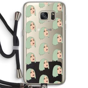 King Kylie: Samsung Galaxy S7 Transparant Hoesje met koord