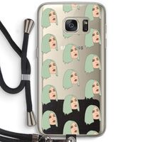 King Kylie: Samsung Galaxy S7 Transparant Hoesje met koord