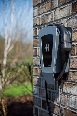 HEIDELBERG Wallbox Home Eco Europe Zwart, Zilver Muur 1