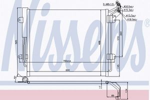 Condensator, airconditioning 940256