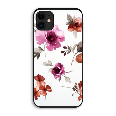 Geschilderde bloemen: iPhone 11 Biologisch afbreekbaar hoesje
