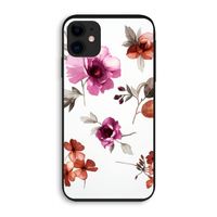 Geschilderde bloemen: iPhone 11 Biologisch afbreekbaar hoesje