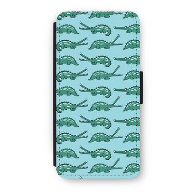 Kroko: iPhone SE 2020 Flip Hoesje