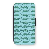 Kroko: iPhone SE 2020 Flip Hoesje