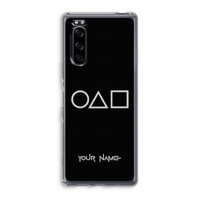 Squid Game: Sony Xperia 5 Transparant Hoesje