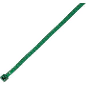 HellermannTyton 115-00005 LR55R-PA66-GN-Q1 Kabelbinder 196 mm 4.80 mm Groen Hersluitbaar, Hittegestabiliseerd 25 stuk(s)