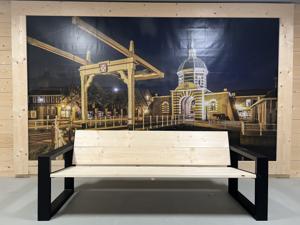 Steigerhouten Loungebank Wesley