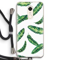 Lange bladeren: Xiaomi Redmi 5 Transparant Hoesje met koord