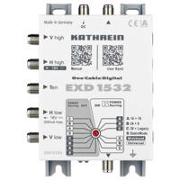 Kathrein EXD 1532 Satelliet multiswitch Ingangen (satelliet): 5 (4 satelliet / 1 terrestrisch) Aantal gebruikers: 32 Standby-functie