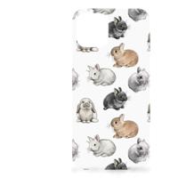 Case Anti-shock voor iPhone 12 Mini Konijntjes