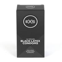 EXS EXS Black Latex - Condoms - 12 Stuks