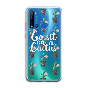 Cactus quote: Huawei P20 Lite (2019) Transparant Hoesje