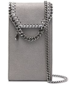 Stella McCartney Falabella crossbody phone pouch - Gris