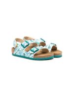 Birkenstock Kids sandales New York en cuir - Vert