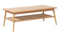 Salontafel Barrali Naturel Eiken 60x120cm - Giga Living