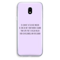 Regenboog: Samsung Galaxy J3 (2017) Transparant Hoesje