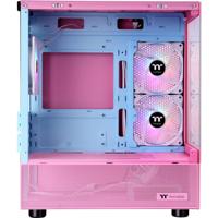 Thermaltake View 170 TG ARGB Bubble Pink Micro-tower Gaming-behuizing Pink, Blauw