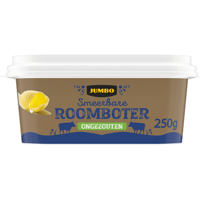 Jumbo Smeerbare Roomboter onGezout 250g