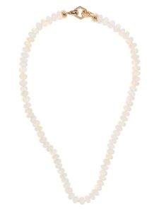 Harwell Godfrey collier en or 18ct serti d'opale - Blanc