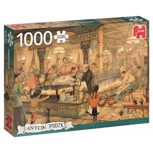Puzzel Anton Pieck Poffertjeskraam 1000 Stukjes