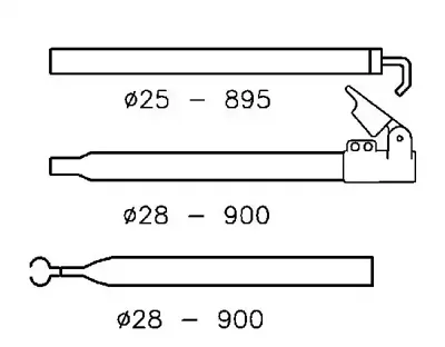 Campking Extra Dakligger 28/25mm (170-260cm)