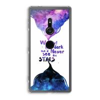Stars quote: Sony Xperia XZ2 Transparant Hoesje Stars quote: Sony Xperia XZ2 Transparant Hoesje