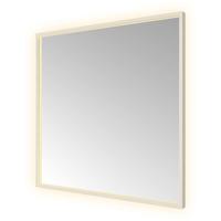 Hotbath &MORE Spiegel direct en indirect LED color changing spiegelverwarming met afstandsbediening RVS 316 SQU80IX - thumbnail