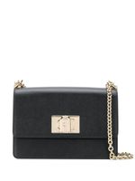 Furla sac porté épaule à bride en chaîne - Noir