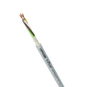 LAPP 28669/100 Geleiderkettingkabel UNITRONIC® FD P PLUS 4 x 0.34 mm² Grijs 100 m