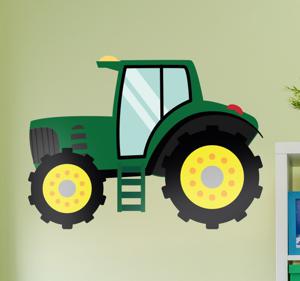 Kinderen landbouwtractor Muursticker