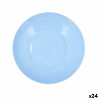Diep bord Luminarc Apy Paradise Blauw Glas Ø 20 cm (24 Stuks)