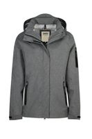Hakro 250 Women's active jacket Fernie - Mottled Dark Grey - 2XL