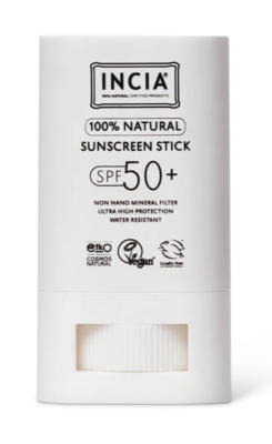 Incia 100 % Natural Sunscreen Stick SPF50+