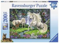 Ravensburger puzzel 200 stukjes sprookjesachtige eenhoorns - thumbnail