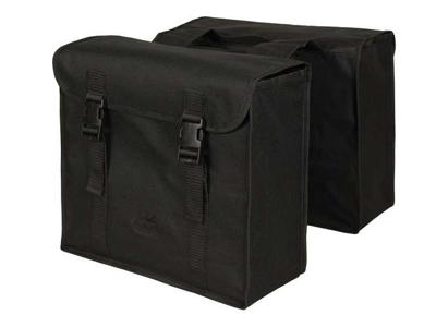 Dubbele fietstas Greenlands 34 liter 37 x 33 x 14cm (2x) - zwart / zwart